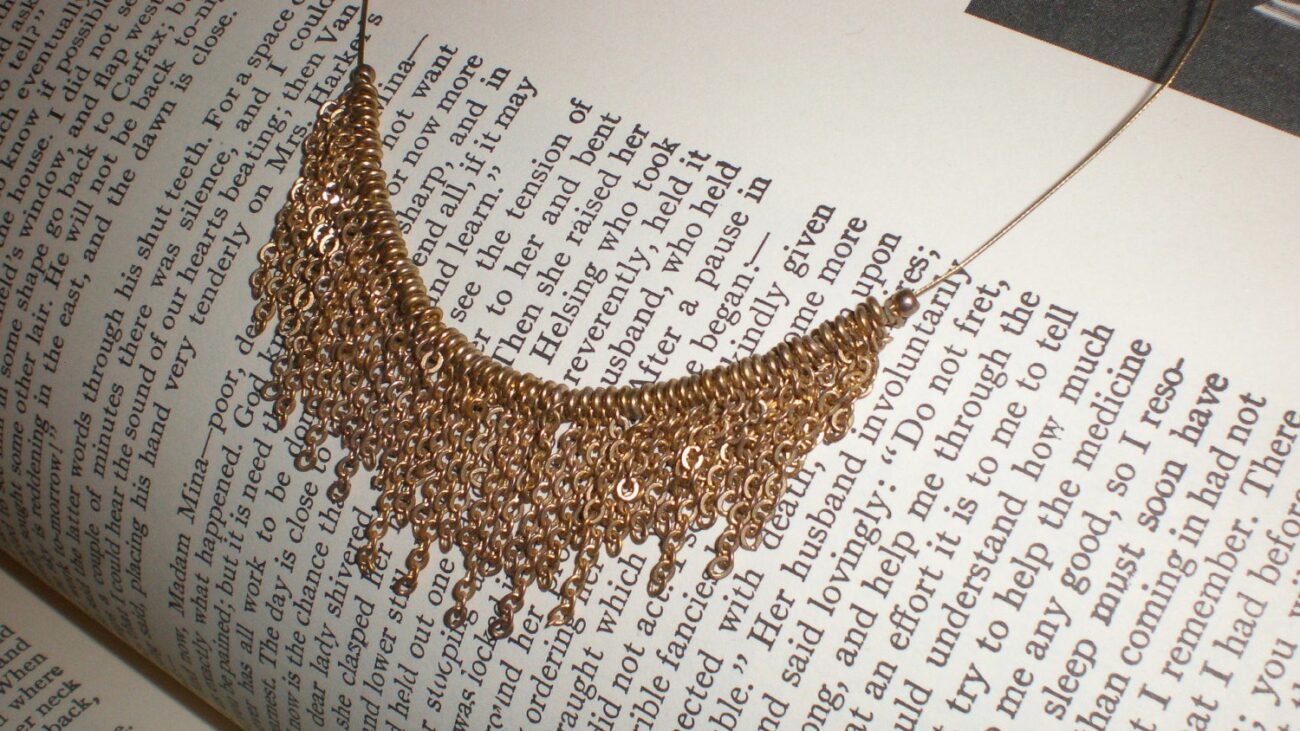 Chain Choker "Fringe Benefits" Necklace-Vintage 80s Rock & Roll/Punk/Biker Jewelry steampunk buy now online