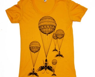 Womens AMERICAN APPAREL steampunk T Shirt american apparel S M L Xl (Gold) steampunk buy now online