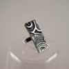 Aztec Silver Ring steampunk buy now online