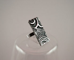 Aztec Silver Ring steampunk buy now online