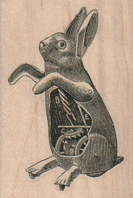 Steampunk rabbit bunny rubber stamps place cards gifts unmounted 16032 steampunk buy now online