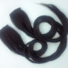 Hand Wefted Clip in Dread Hair Extension x 1 Jet Black 18 - 21 inches Made To Order steampunk buy now online