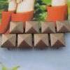 DIY Pyramid Stud--100 pcs 10mm Steampunk antique bronze Square pyramid studs(4 legs) steampunk buy now online