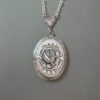 Winter Rose-- Antique Locket -- Silver Locket--gift for her.Mother's Day gift.Valentine's gift rose locket.photo locket steampunk buy now online