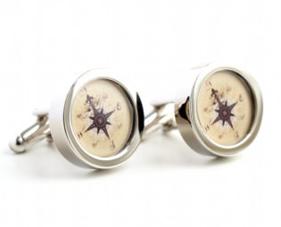 Steampunk Vintage Compass Cufflinks steampunk buy now online