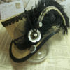 The Timeless Classic - decoupage mini top hat made with antique paper and vintage trimmings steampunk buy now online