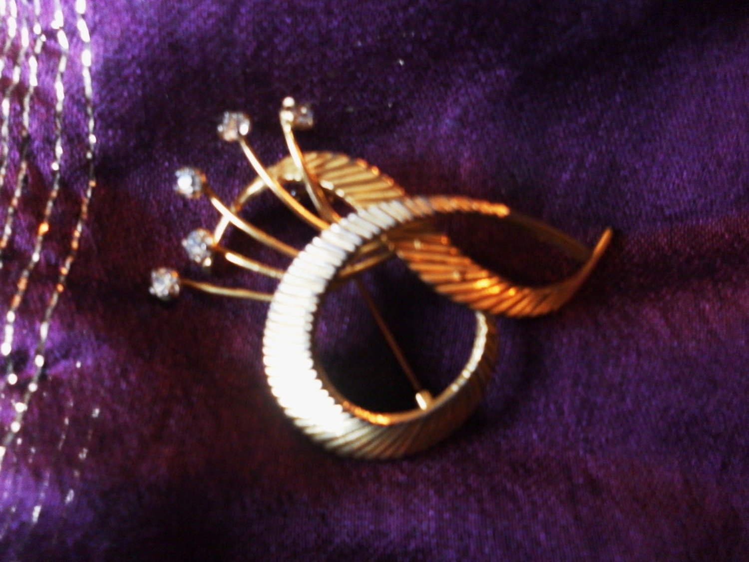 Vintage steampunk goth victorian 1960s gold code diamante brooch steampunk buy now online