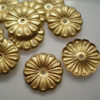 12 brass mirror rosettes, No. 9 steampunk buy now online