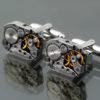Steampunk Cuff Links / Vintage Watch Movement Industrial Cufflinks / Torch Soldered / Watch Mechanism Wedding Cuff Links / Groomsmens Gift steampunk buy now online