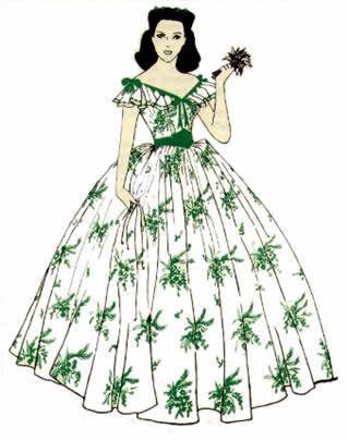 PWBPD - Gone With The Wind Barbecue Party Dress Pattern steampunk buy now online