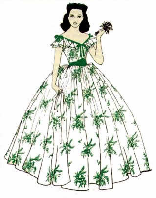 PWBPD - Gone With The Wind Barbecue Party Dress Pattern steampunk buy now online