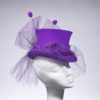 Purple Mini Top Hat steampunk buy now online