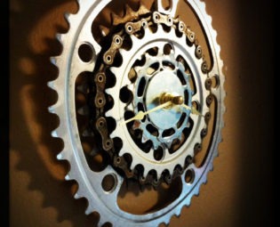 Bicycle Gear Wall Clock Bike Gear Clock Bicycle Gears Bicycle Chain Wall Clock Recycle Bike Parts Clock What To Do With Old Bike Parts steampunk buy now online