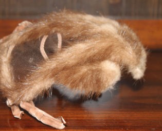 Vintage 1920s Fur Skull Cap Hat steampunk buy now online