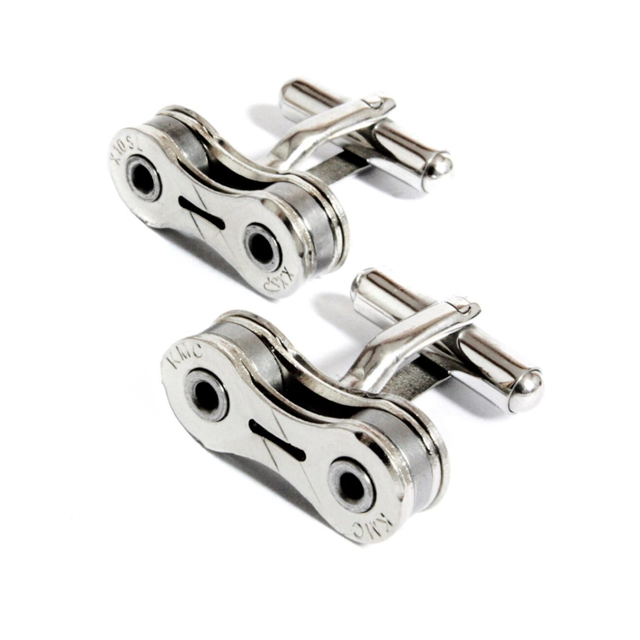 Bike Chain Cufflinks - KMC Bicycle Chain Links steampunk buy now online