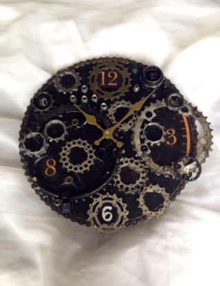Bike Enthusiast Clock steampunk buy now online