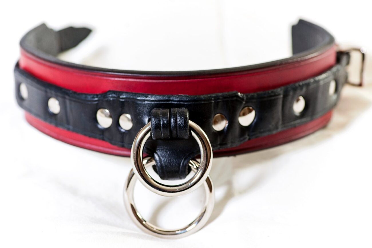 Leather Collar, Heavy Duty, BDSM sub slave choker steampunk buy now online