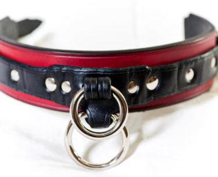 Leather Collar, Heavy Duty, BDSM sub slave choker steampunk buy now online