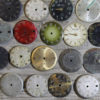 vintage watch faces ... 1 1/8 " ... 26 pcs. from USSR ... Old Vintage watch parts steampunk buy now online