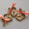 15 Heart and Key Wedding Favors skeleton key Love Lock steampunk buy now online