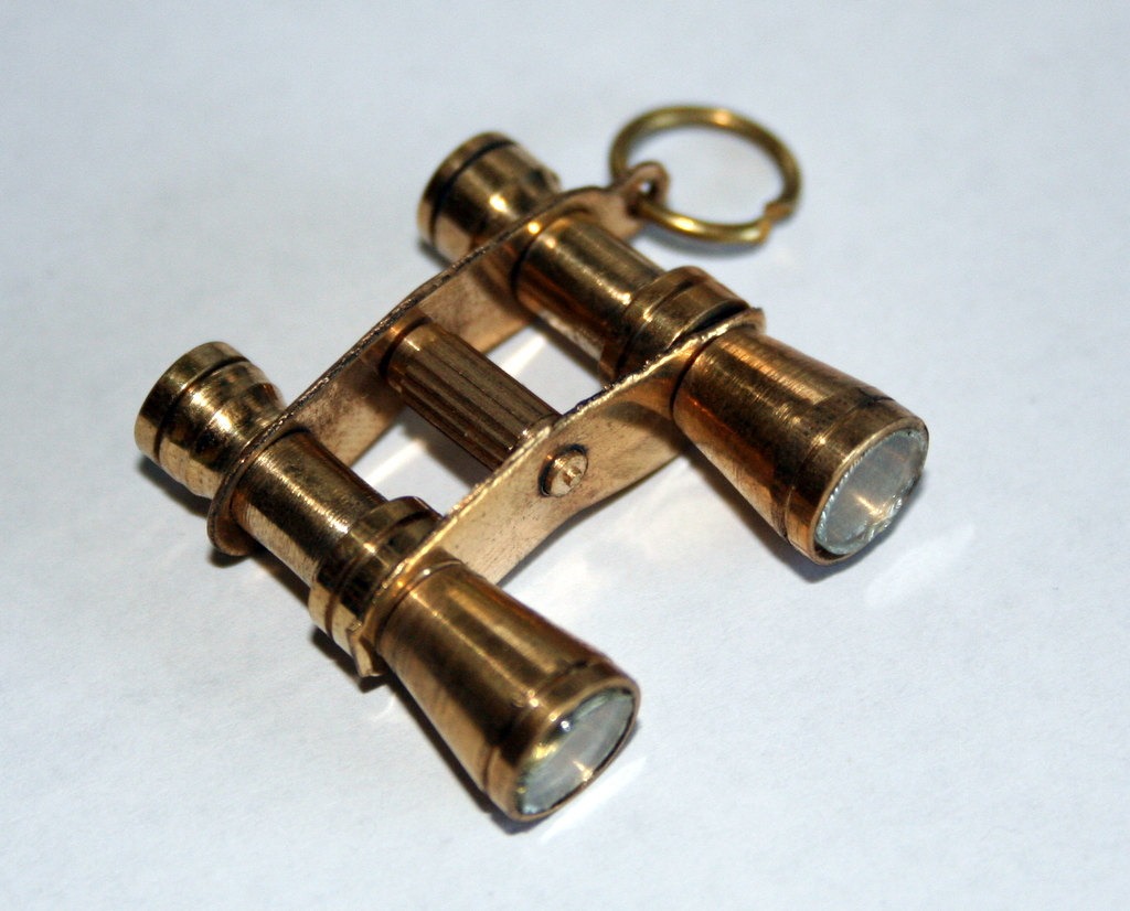 5 pcs 26 mm Dismountable Binocular Brass Charms Pendant steampunk buy now online
