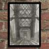 Steampunk Art Old Train Bridge Wall Art Poster steampunk buy now online