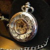 Steampunk vintage style Pocket Watch with Long chain steampunk buy now online