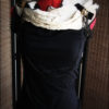 Gothic Visual Kei Asymmetrical Collar Blouse (Owl buckles & Chain) Custom Size steampunk buy now online