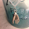 Milagro Hand Necklace, Sterling Silver, Inspired by Picasso and Frida Kahlo steampunk buy now online