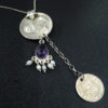 sterling silver coin assemblage necklace steampunk buy now online