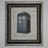 Tardis dictionary art print Doctor Who dr who 8x10 wall art steampunk buy now online