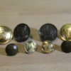 Set of 8 Vintage Soviet Army Buttons ... steampunk supplies ... button steampunk buy now online