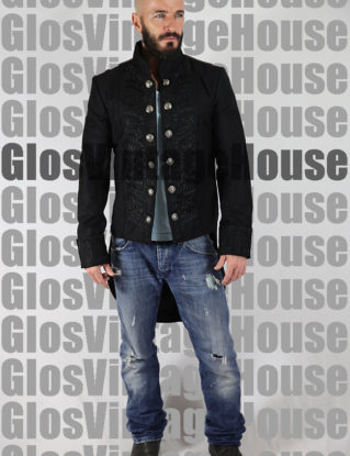 Mens Cotton Jacket Vintage vtg reproduction top coat steampunk buy now online