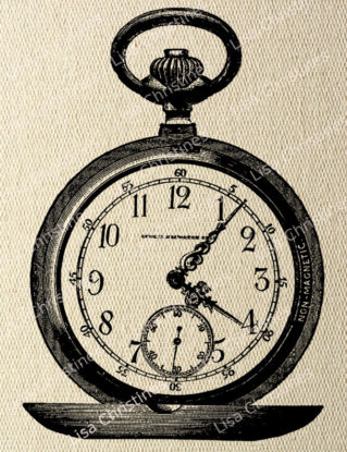 Pocket Watch Steampunk Instant Download Digital Transfer Image for Iron On / 6 steampunk buy now online