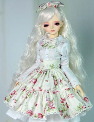 BJD Pattern MSD 1/4 Rose lolita dress set E-Pattern steampunk buy now online