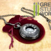 Retro SteamPunk Pocketwatch - BLACK - Steampunk Vintage watch *** includes pouch *** steampunk buy now online