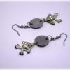 Icelandic Skull Coin Earrings steampunk buy now online