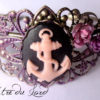 Bracelet pirate Lady Pink & purple mind fancy kawaii steampunk buy now online
