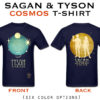 Cosmos Shirt - Carl Sagan and Neil deGrasse Tyson - Cosmic Pioneers, Astronomy Tshirt, Geek Clothing steampunk buy now online