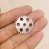 15pcs Wheel Gear Charms Antique Silver Tone Pendants double sided 5-306OA steampunk buy now online