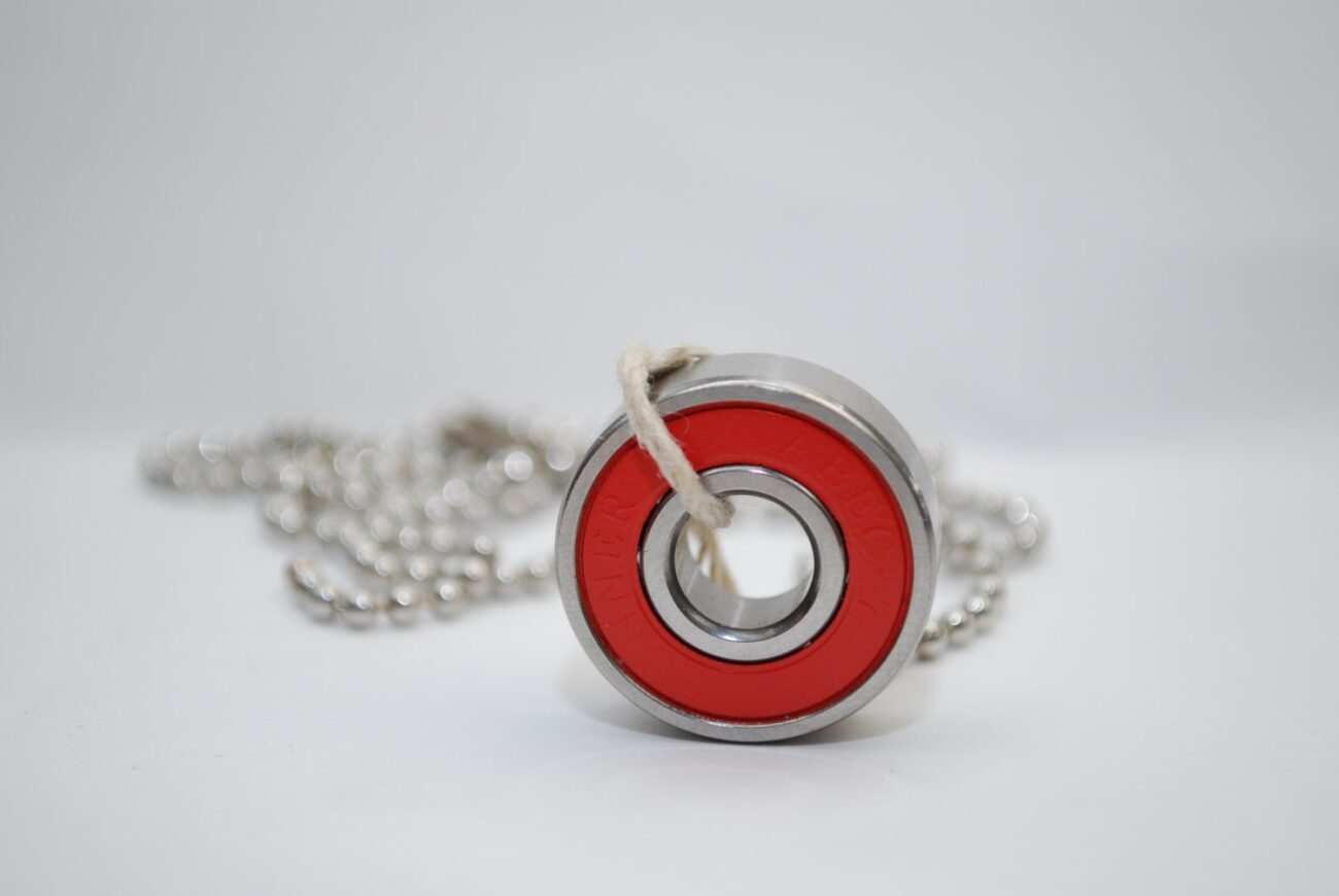 Bearing Necklace - Real Steel Skate Bearing! steampunk buy now online