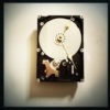 Hard Drive Wall Clock Steampunk Computer Clock Nerd Clock Unique Clock Recycled Computer Parts Wall Clock steampunk buy now online