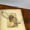 Vintage Spectacles with Wire Rims in Original Case steampunk buy now online