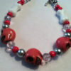 Gothic Steampunk Teen Pink Skull and Bone Bracelet steampunk buy now online
