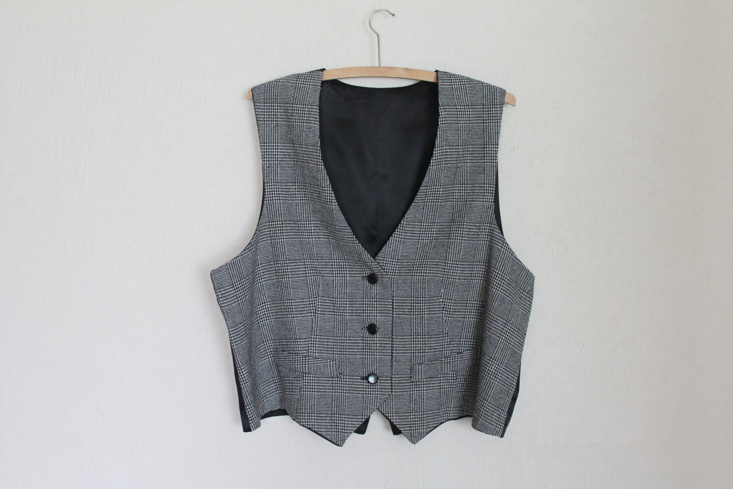 Grey Plaid Womens Vest Checkered Waistcoat Steampunk Formal Fitted Gray Romantic Victorian Classic steampunk buy now online