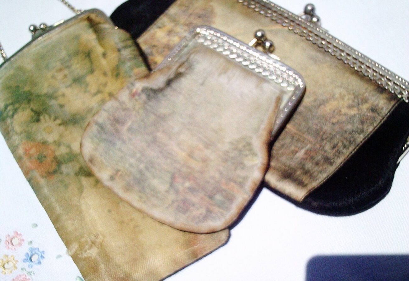 vintage purses, destash repurpose, shabby purses, 3 purse frames, steampunk purses, steampunk costume, sold as is steampunk buy now online