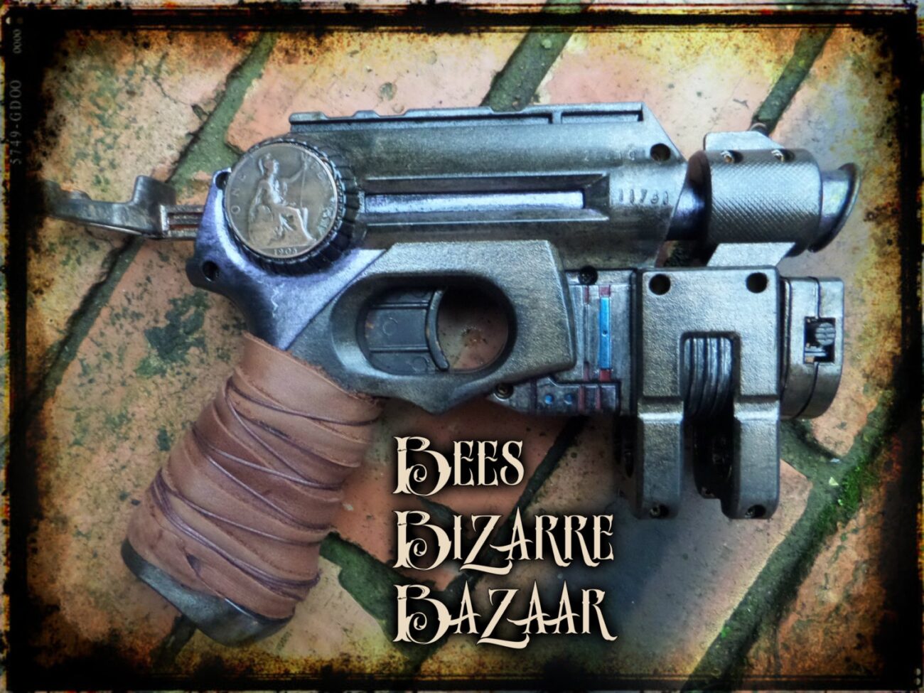 Steampunk Nerf Gun Penny Pistol - Cosplay steampunk buy now online
