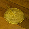 Small Vintage Brass Sundial - Charming Desktop Sundial - Steampunk Fans Take Note! steampunk buy now online