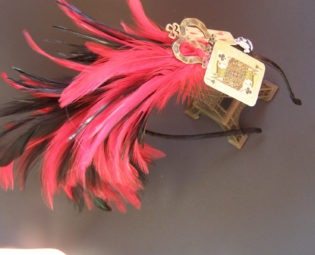 Alice In Wonderland, Queen Of Hearts, RED, Black Feather Headband, Crown, Hair Accesories, Fascinator, Cocktail Tea Party, Hat, Headpiece steampunk buy now online