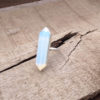 Rocker Hexagon Light Blue Opal Opalite Wand Double Terminated Point Ring in Sterling Silver steampunk buy now online